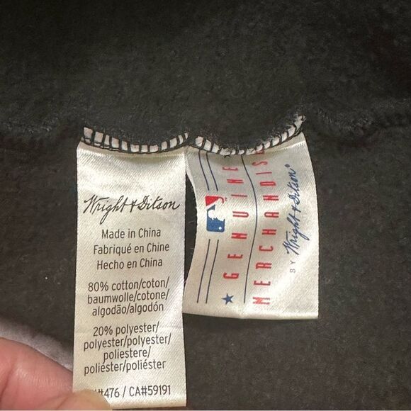 NY Yankees Men’s Black wright & Ditson Sweatshirt size L - Picture 9 of 12